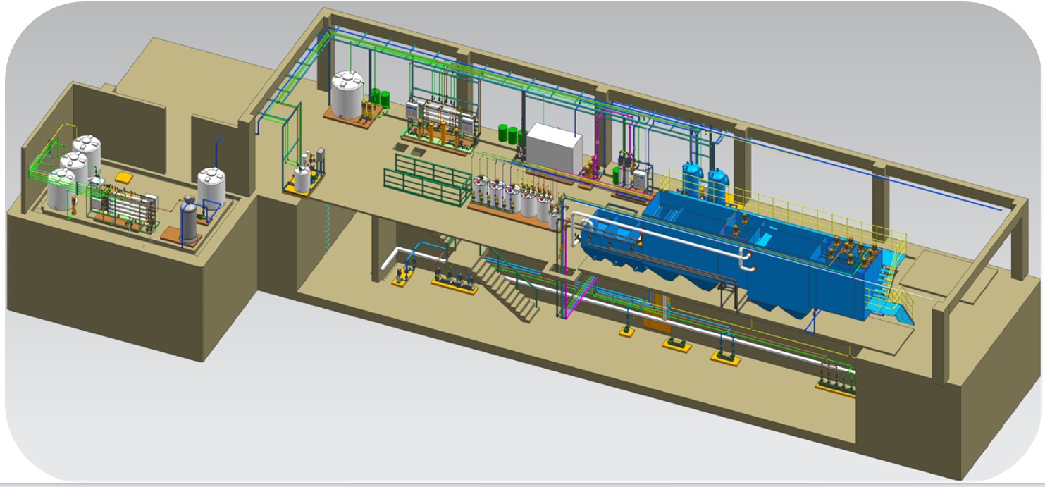 中国电子科技集团——成都中电锦江产业基地废水处理设备