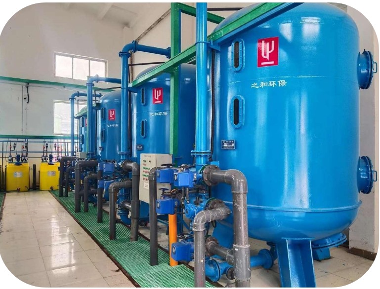 腾达西北铁合金——1600m&sup3;/d工业水提升改造回用处理站